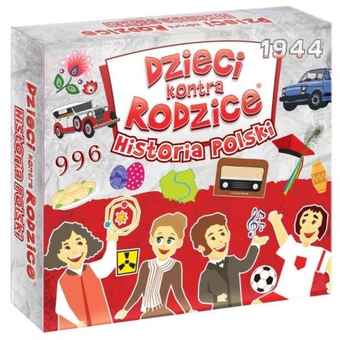 Gra karciana Dzieci kontra rodzice Historia Polski Kangur Gra karciana Dzieci kontra rodzice Historia Polski Kangur