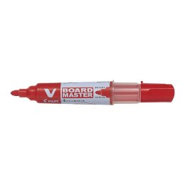 Marker suchościeralny Pilot V Board Master czerwony 2,3mm okrągła końcówka (WBMA-VBM-M-R-BG)