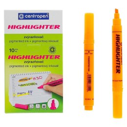 Zakreślacz Centropen pomarańczowe 1,0-4,6mm (8552)