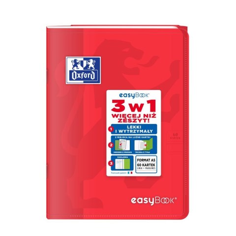Zeszyt EASYBOOK A5 60k. 90g linia Oxford (400146694) Zeszyt EASYBOOK A5 60k. 90g linia Oxford (400146694)