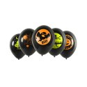 Balon gumowy Halloween 5szt. czarny 280mm Arpex (HA8178)