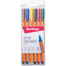 Cienkopis Berlingo Starlight mix 0,4mm 6kol. (255125)