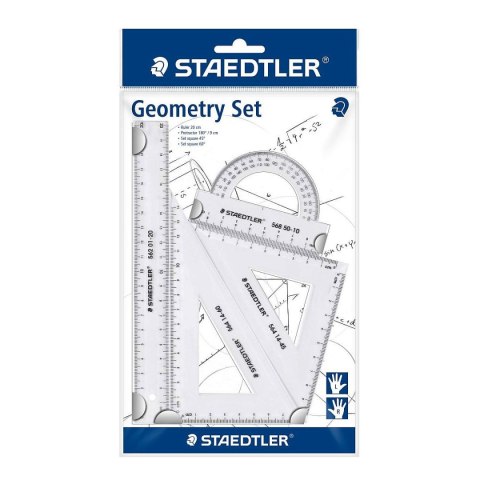 Komplet geometryczny 4 el. Staedtler (S 569 PB4-0)