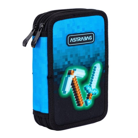 Piórnik Astra Astrabag Blue Pixel (503024054) Piórnik Astra Astrabag Blue Pixel (503024054)