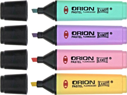 Zakreślacz Kamet ORION pastel mix 1,0-5,0mm (4 kol) Zakreślacz Kamet ORION pastel mix 1,0-5,0mm (4 kol)