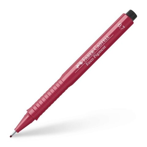 Cienkopis kreślarski Faber Castell Ecco Pigment czerwony 0,7mm 1kol. (166721) Cienkopis kreślarski Faber Castell Ecco Pigment czerwony 0,7mm 1kol. (166721)