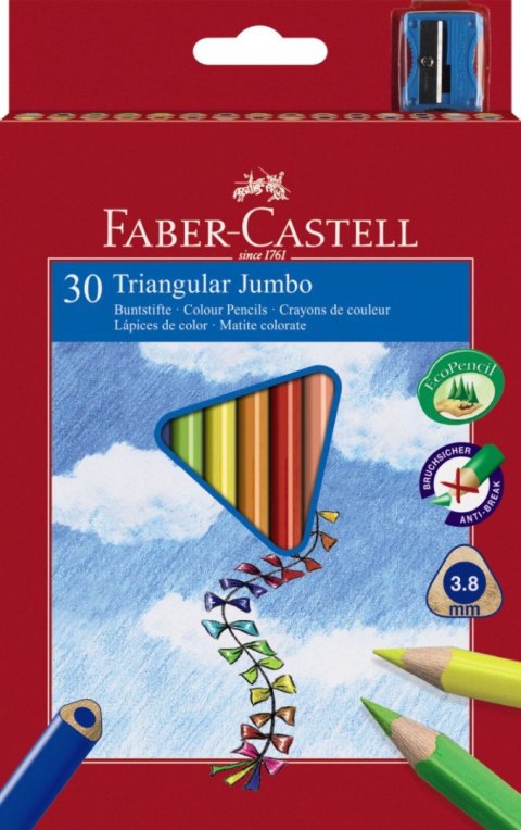Kredki ołówkowe 30 kol. Faber Castell