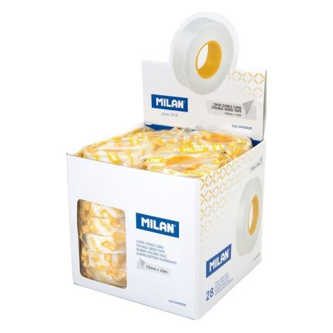 Taśma MILAN samoprzylepna krystaliczna 19 mm x 33 m (80227) Taśma MILAN samoprzylepna krystaliczna 19 mm x 33 m (80227)