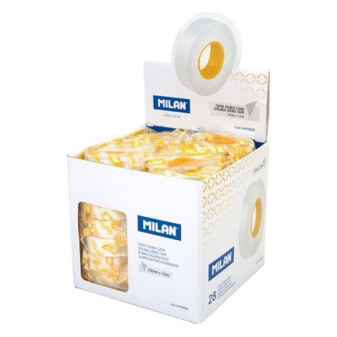Taśma MILAN samoprzylepna krystaliczna 19 mm x 33 m (80227) Taśma MILAN samoprzylepna krystaliczna 19 mm x 33 m (80227)