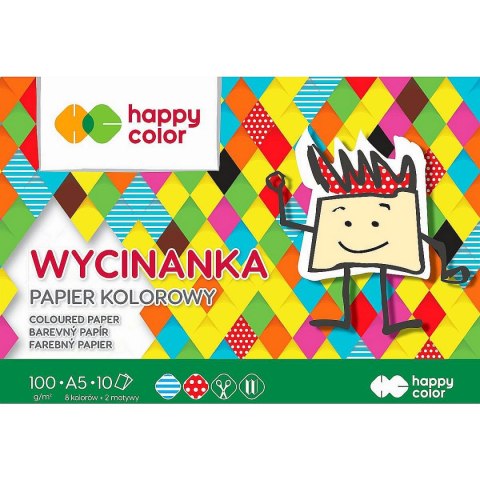 Blok artystyczny 10 ark happy color A5 100g 10k Happy Color (HA 3710 1520-A10) Blok artystyczny 10 ark happy color A5 100g 10k Happy Color (HA 3710 1520-A10)