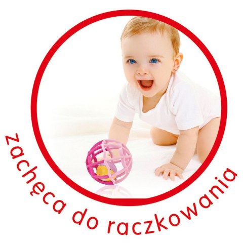 Grzechotka Smily Play piłeczka różowa (SP83659) Grzechotka Smily Play piłeczka różowa (SP83659)