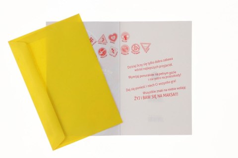 Kartka składana znaki Ab Card (ab+)