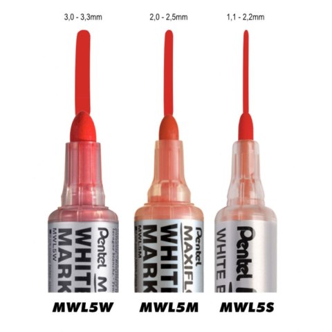 Marker suchościeralny wkład czarny 3-3,3mm okrągła końcówka Pentel (MWL5W-AX) Marker suchościeralny wkład czarny 3-3,3mm okrągła końcówka Pentel (MWL5W-AX)