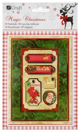 Naklejka (nalepka) naklejki 3d ręcznie robione ramka Dp Craft (mcna001)