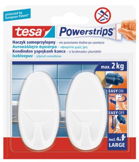 Plaster samoprzylepny Tesa haczyki dekoracyjne (58013-00054-01 TS) Plaster samoprzylepny Tesa haczyki dekoracyjne (58013-00054-01 TS)