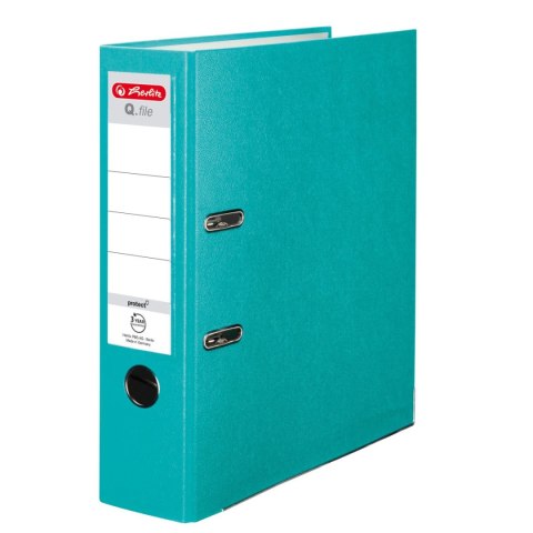 Segregator dźwigniowy Herlitz Q. file Standard 0011178928 A4 80mm turkusowy (300023547) Segregator dźwigniowy Herlitz Q. file Standard 0011178928 A4 80mm turkusowy (300023547)