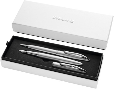 Zestaw piśmienniczy Pelikan Jazz Noble Elegance Silver 821919 (400189921) Zestaw piśmienniczy Pelikan Jazz Noble Elegance Silver 821919 (400189921)