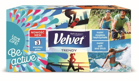 Chusteczki higieniczne Velvet 120 szt (Paradise) Chusteczki higieniczne Velvet 120 szt (Paradise)