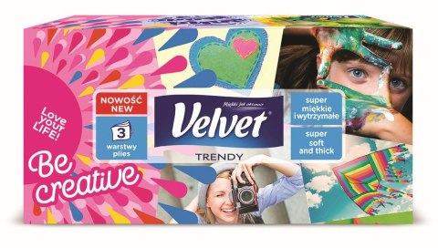 Chusteczki higieniczne Velvet 120 szt (Paradise) Chusteczki higieniczne Velvet 120 szt (Paradise)