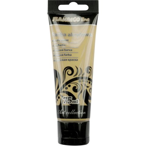 Farba akrylowa Flamingo Line Pastel kolor: kremowy 75ml (078) Farba akrylowa Flamingo Line Pastel kolor: kremowy 75ml (078)