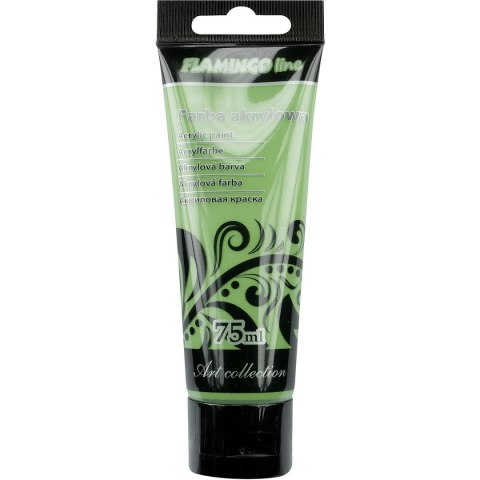 Farba akrylowa Flamingo Line Pastel kolor: zielony 75ml (044) Farba akrylowa Flamingo Line Pastel kolor: zielony 75ml (044)