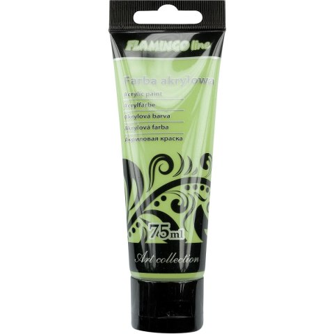 Farba akrylowa Flamingo Line kolor: miętowy 75ml (055) Farba akrylowa Flamingo Line kolor: miętowy 75ml (055)
