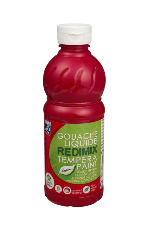 Farba tempera Lefranc&Bourgeois REDIMIX kolor: czerwony 500ml 1 kolor. (188006) Farba tempera Lefranc&Bourgeois REDIMIX kolor: czerwony 500ml 1 kolor. (188006)