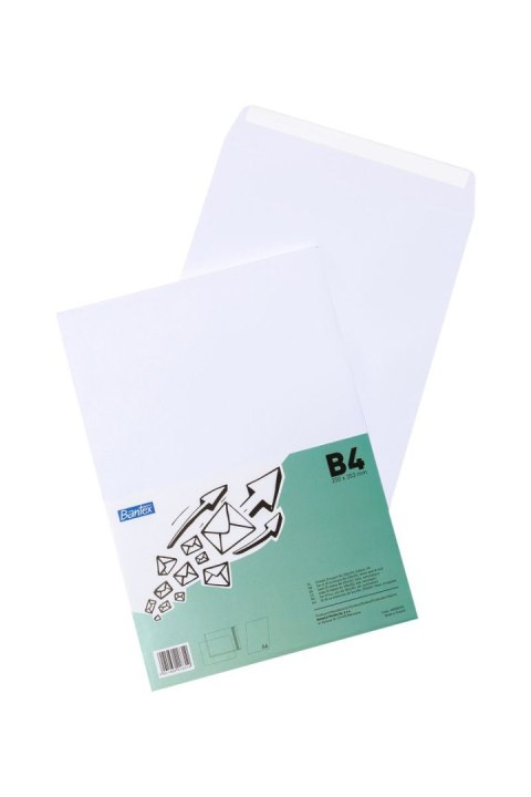 Koperta Bantex B4 biała (400089462) 50 sztuk Koperta Bantex B4 biała (400089462) 50 sztuk