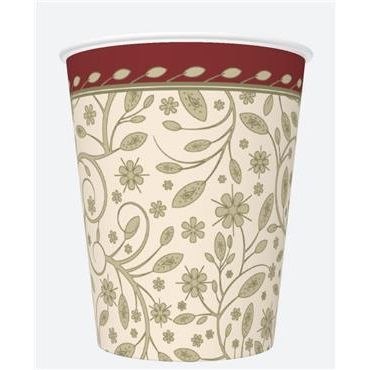 Kubek jednorazowy Pol-mak daisy papier 250ml (01) Kubek jednorazowy Pol-mak daisy papier 250ml (01)
