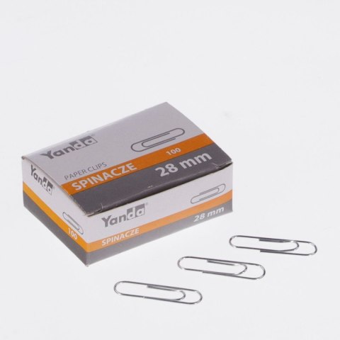 Spinacz okrągły Yanda 28mm 100 szt (110-1649) Spinacz okrągły Yanda 28mm 100 szt (110-1649)