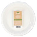 Talerz jednorazowy Arpex trzcina cukrowa 23 cm papier śr. 230mm 6 szt (KG8006)
