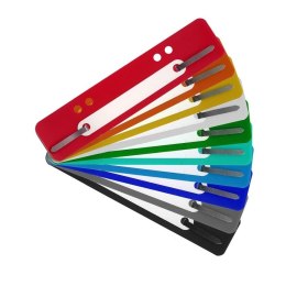 Wąsy do skoroszytów Donau plastik kolor: mix 25 szt (7792925PL-99)