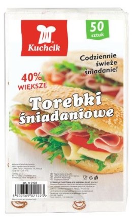 Worki do żywności Kucharek torebka papierowa 50 szt [mm:] 210x120