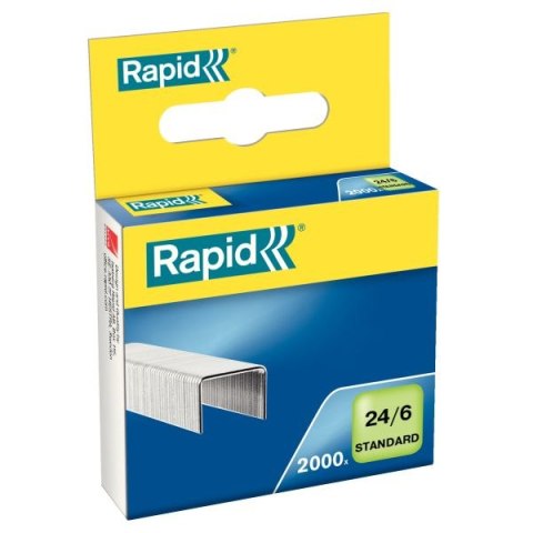 Zszywki 24/6 Rapid Standard 2000 szt (24858800) Zszywki 24/6 Rapid Standard 2000 szt (24858800)