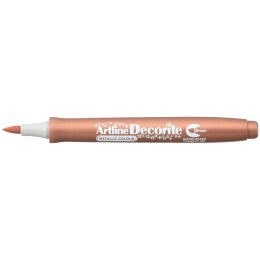 Marker specjalistyczny metaliczny decorite wkład brązowy pędzelek końcówka Artline (AR-035 6 8)