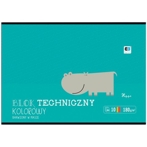 Blok techniczny Interdruk B&B KIDS A4 mix 180g 10k (BLTKA4LUXB&B) Blok techniczny Interdruk B&B KIDS A4 mix 180g 10k (BLTKA4LUXB&B)