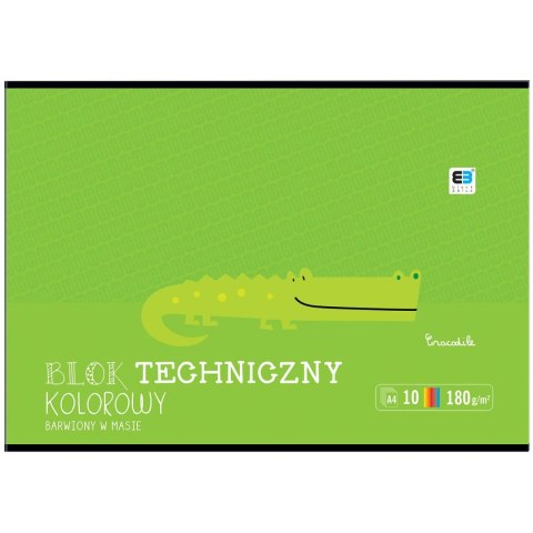 Blok techniczny Interdruk B&B KIDS A4 mix 180g 10k (BLTKA4LUXB&B) Blok techniczny Interdruk B&B KIDS A4 mix 180g 10k (BLTKA4LUXB&B)
