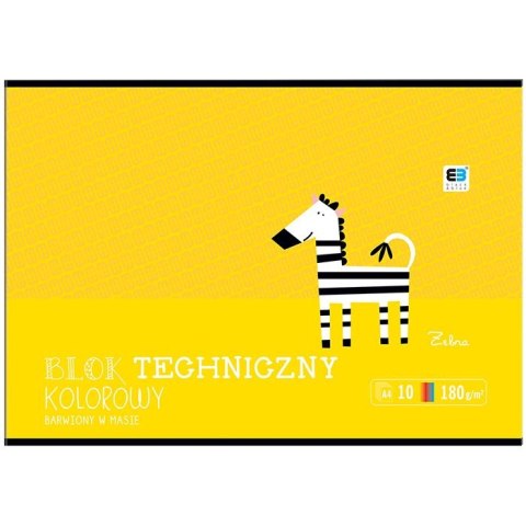 Blok techniczny Interdruk B&B KIDS A4 mix 180g 10k (BLTKA4LUXB&B) Blok techniczny Interdruk B&B KIDS A4 mix 180g 10k (BLTKA4LUXB&B)