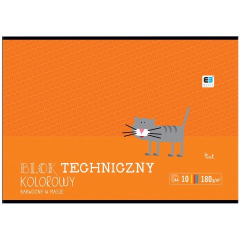Blok techniczny Interdruk B&B KIDS A4 mix 180g 10k (BLTKA4LUXB&B) Blok techniczny Interdruk B&B KIDS A4 mix 180g 10k (BLTKA4LUXB&B)