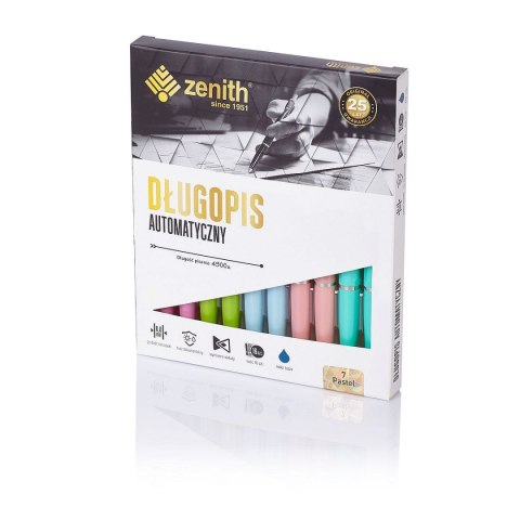 Długopis pastelowy niebieski 0,8mm Zenith Długopis pastelowy niebieski 0,8mm Zenith