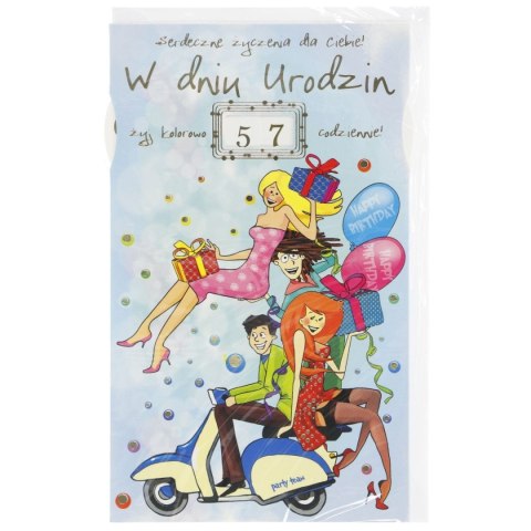 Kartka składana DL Pol-mak (LO_ur)