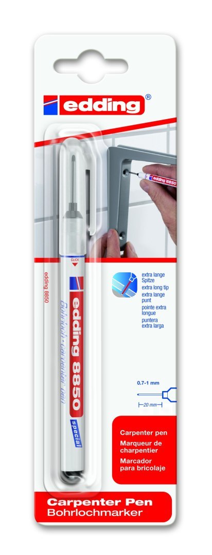 Marker specjalistyczny Edding czarny 1,0mm (ED-8850-1-4001)