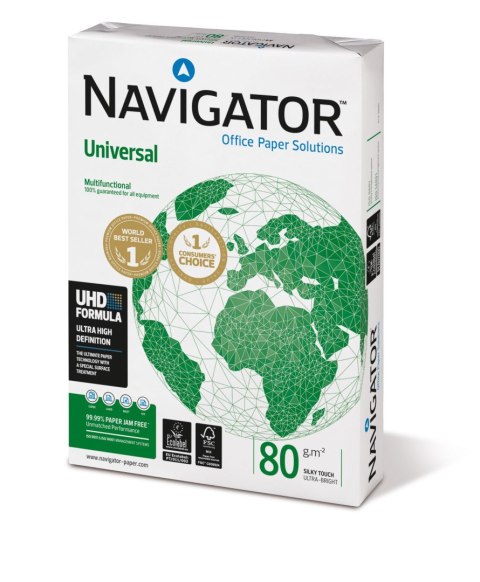 Papier ksero Navigator A4 biały 500k. 80g Papier ksero Navigator A4 biały 500k. 80g