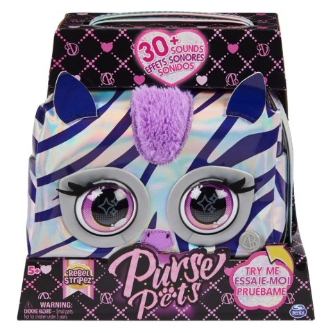 Torebka Spin Master Purse pets metaliczna interaktywna (6065582) Torebka Spin Master Purse pets metaliczna interaktywna (6065582)