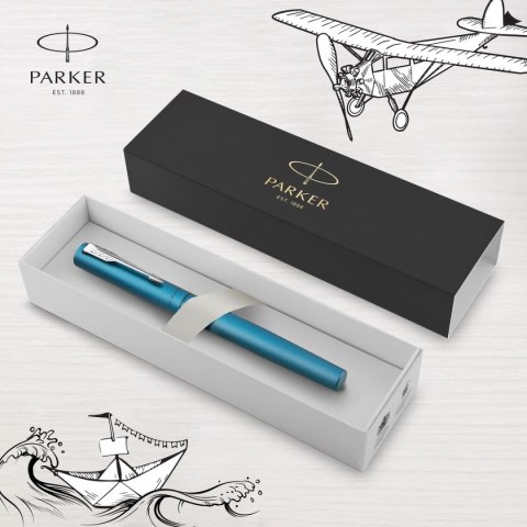 Ekskluzywne pióro tłoczkowe Parker VECTOR XL M Teal (2159746) Ekskluzywne pióro tłoczkowe Parker VECTOR XL M Teal (2159746)