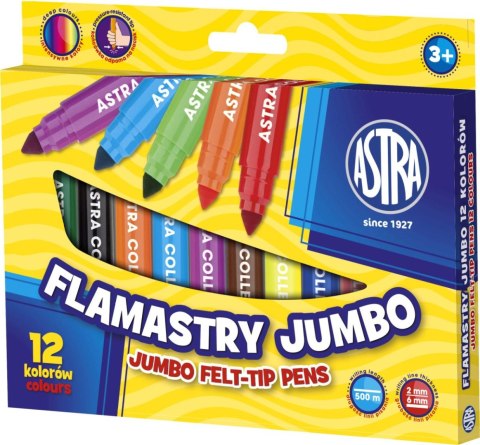 Flamaster Astra JUMBO 12 kol. (314110001) Flamaster Astra JUMBO 12 kol. (314110001)