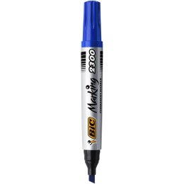 Marker permanentny Bic Marking 2300 niebieski 3,7-5,5mm ścięta końcówka (8209253)