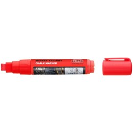 Marker specjalistyczny Toma czerwony kredowy czerwony 8,0 - 5,0mm ścięta końcówka (To-291)