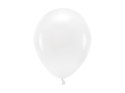 Balon gumowy Partydeco Pastel Eco Balloons biały 260mm (ECO26P-008)
