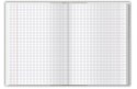 Brulion Top 2000 colors niebieski A4 96k. 70g krata (400169205)